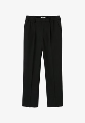 BZB, PANTALON À PINCES - Pantalon classique - noir