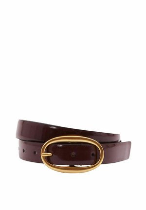 Reiss DREW OVAL BUCKLE  - Vyö - oxblood