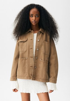 BASIC - Kevyt takki - brown