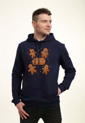 STAR WARS: CLASSIC GINGERBREAD CREW - Jersey con capucha - navy blue