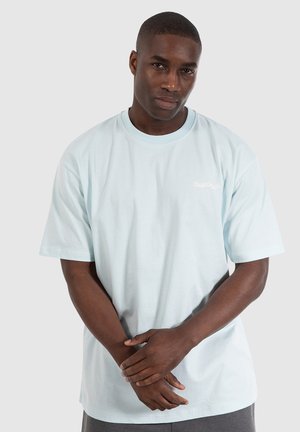 MALIN - Triko s potiskem - hellblau