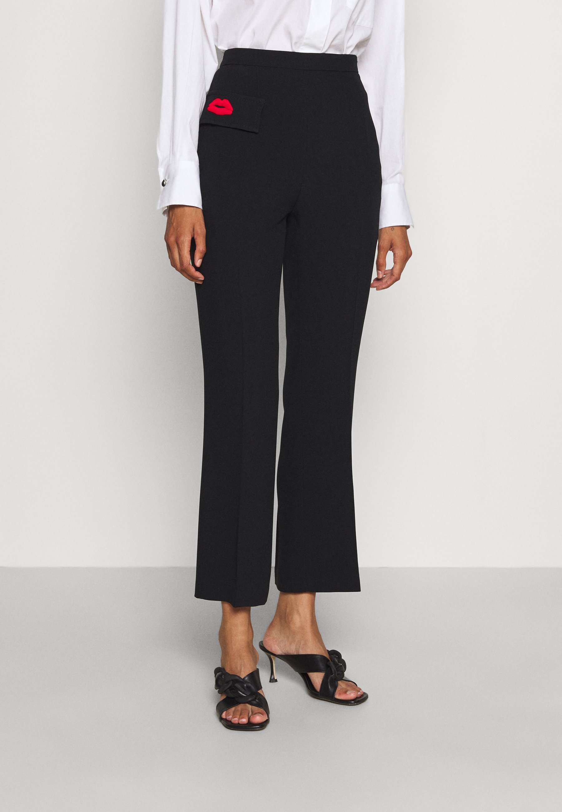 N°21 PANTALONE - Kelnės - nero/juoda - Zalando.lt