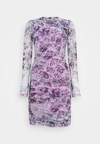 NIKKIE FLOWER DRESS - Vestido de cocktail / Vestido de festa - lilac/black