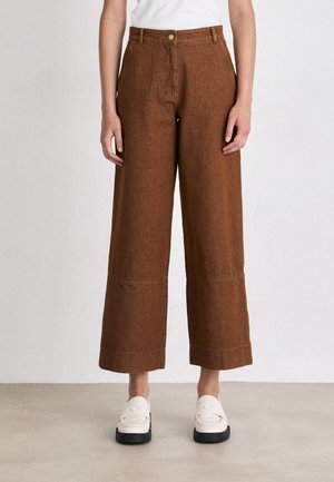 DAKOTA - Wide Leg - toffee