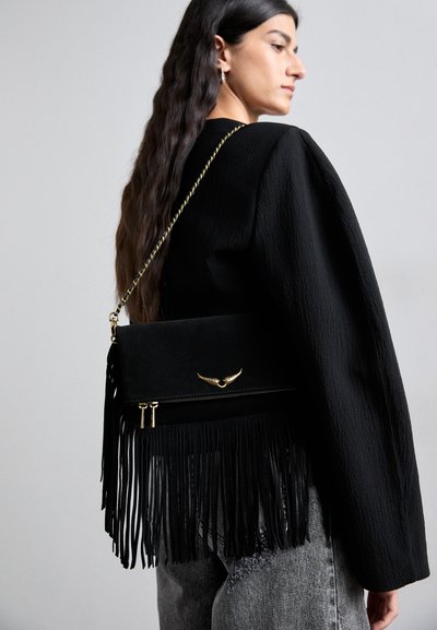 Zadig & Voltaire ROCK FRINGES - Handtasche - black