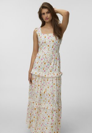 Vero Moda SIV IVANA LONG DRESS - Maxikleid - snow white