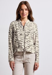 Street One - GEMUSTERTER - Summer jacket - braun Thumbnail Image 1