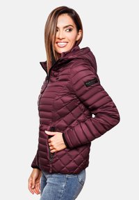 Marikoo SAMTPFOTE - Light jacket - dark red melange