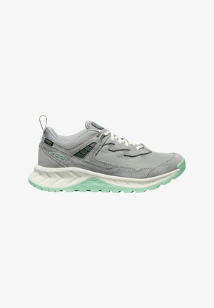 Keen, TRAIL - Hikingschuh - hellgrau flechten grün