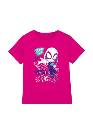 Marvel SPIDEY HIS AMAZING FRIENDS GHOST SPIDER GO WEBS - Print T-shirt - pink