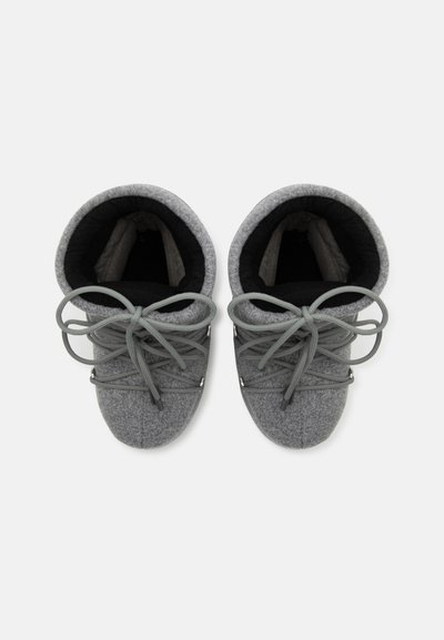 Moon Boot ICON LOW UNISEX - Μποτάκια με κορδόνια - grey