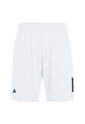 adidas Performance CLUB 3 STRIPES SHORT - Kurze Sporthose - white