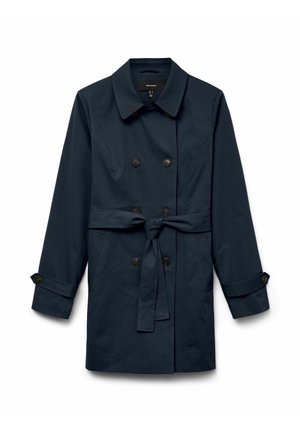 Vero Moda VMCHELSEA OLIVIA NOOS - Gabardina - navy blazer