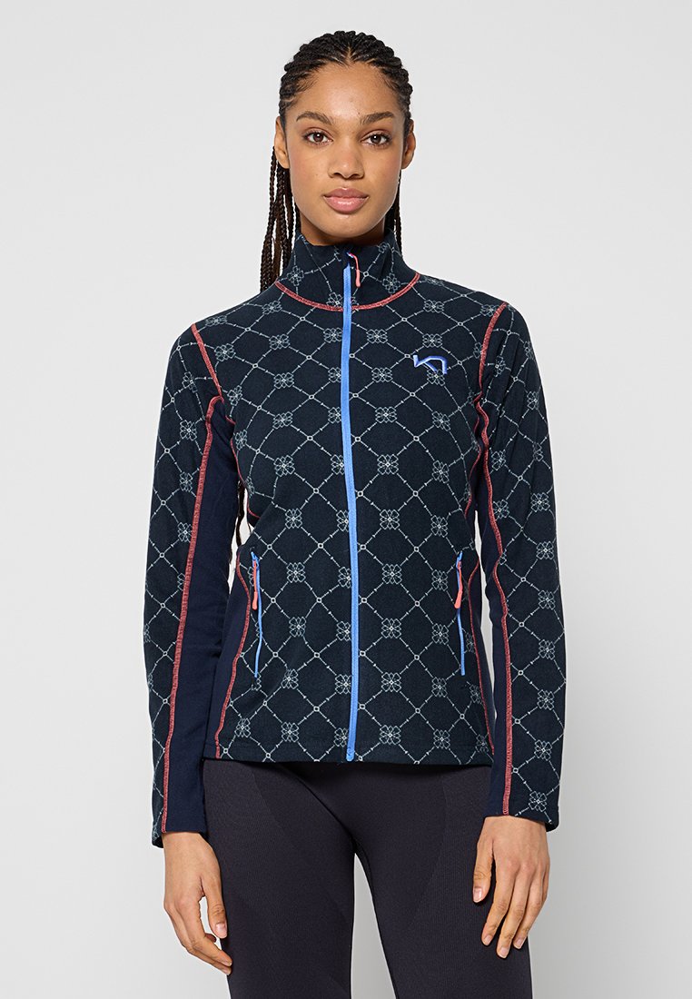 Kari Traa Fleecejas blauw