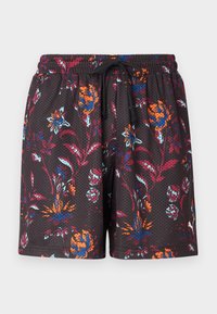 FLORAL - Shorts - black