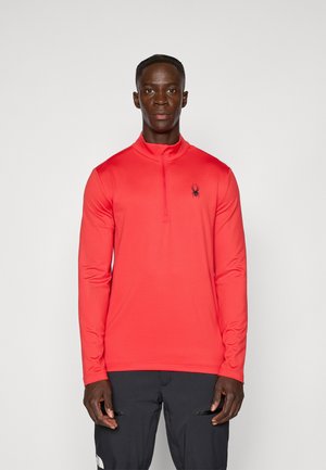 PROSPECT 1/2 ZIP - Hosszú ujjú felső - red