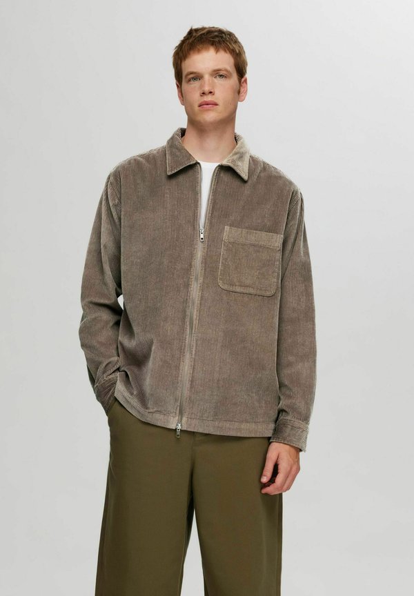 SLH-JAKE - Leichte Jacke - morel