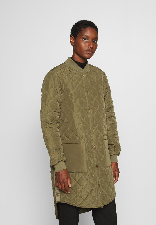 DONIA COAT - Short coat - burnt olive