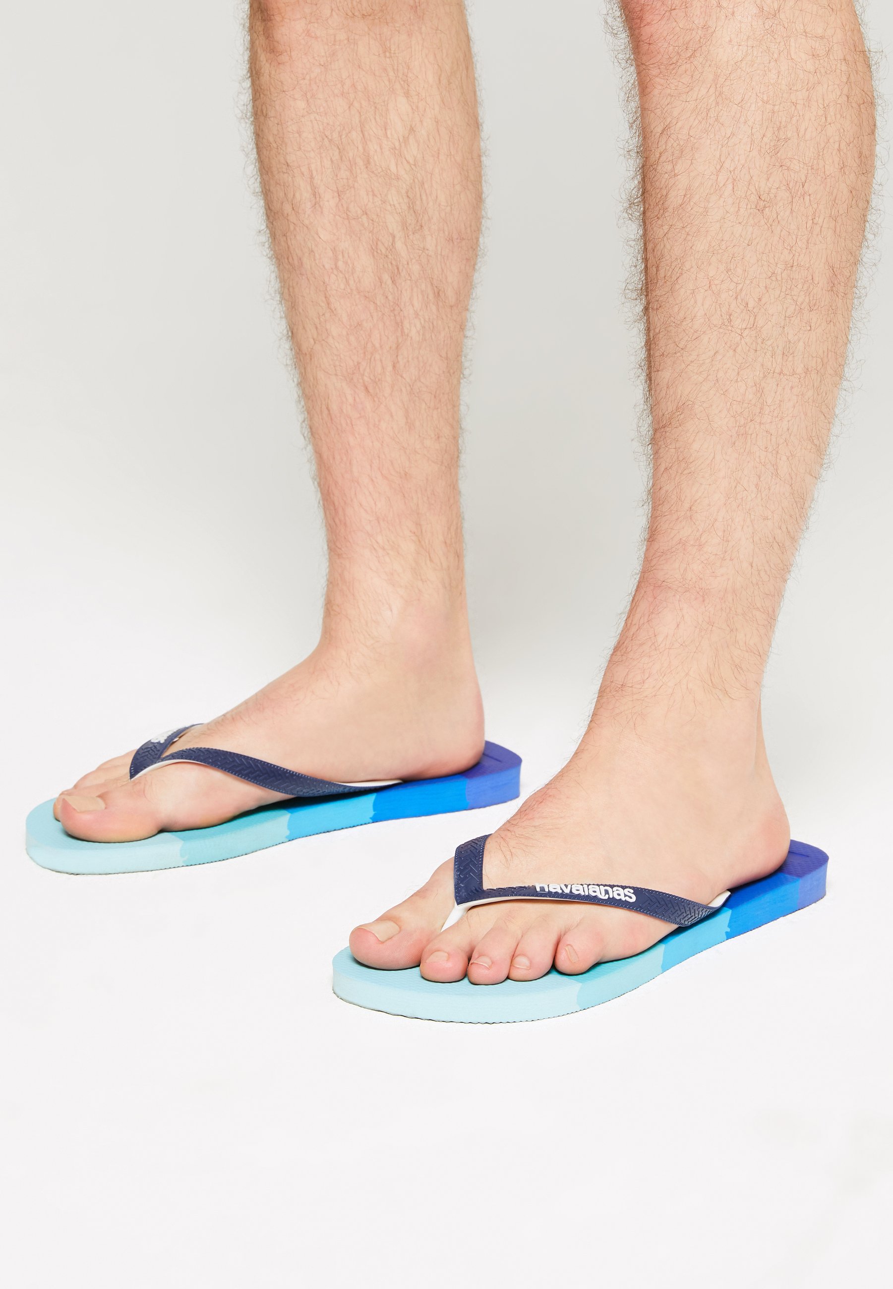 Havaianas LOGOMANIA UNISEX - Chanclas de dedo - marine blue/azul - Zalando .es