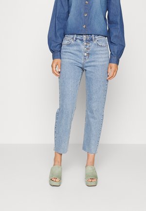 Jeans Straight Leg - light-blue denim