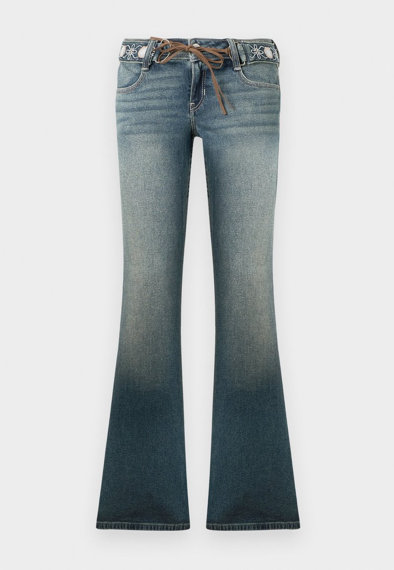 Hollister Co. Flared Jeans blauw denim/bluedenim