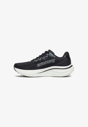 Saucony, LAUFSCHUH RIDE 19 WIDE - Hardloopschoenen voor op de weg - black silver