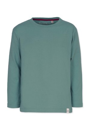 Langærmet T-shirt - sage