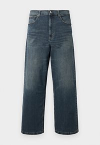 THEO FADED LOOSE JEANS - Baggy jeans - denim blue black