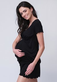 Cool Mama SET MATERNITY 2 IN 1 BASIC - Pyžamo - black