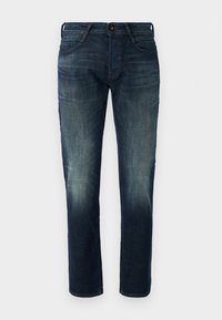 JACK & JONES JEANS INTELLIGENCE JJIMIKE JJCADE tapered jeans blue denim JACK & JONES JEANS INTELLIGENCE JJIMIKE JJCADE tapered jeans blue denim
