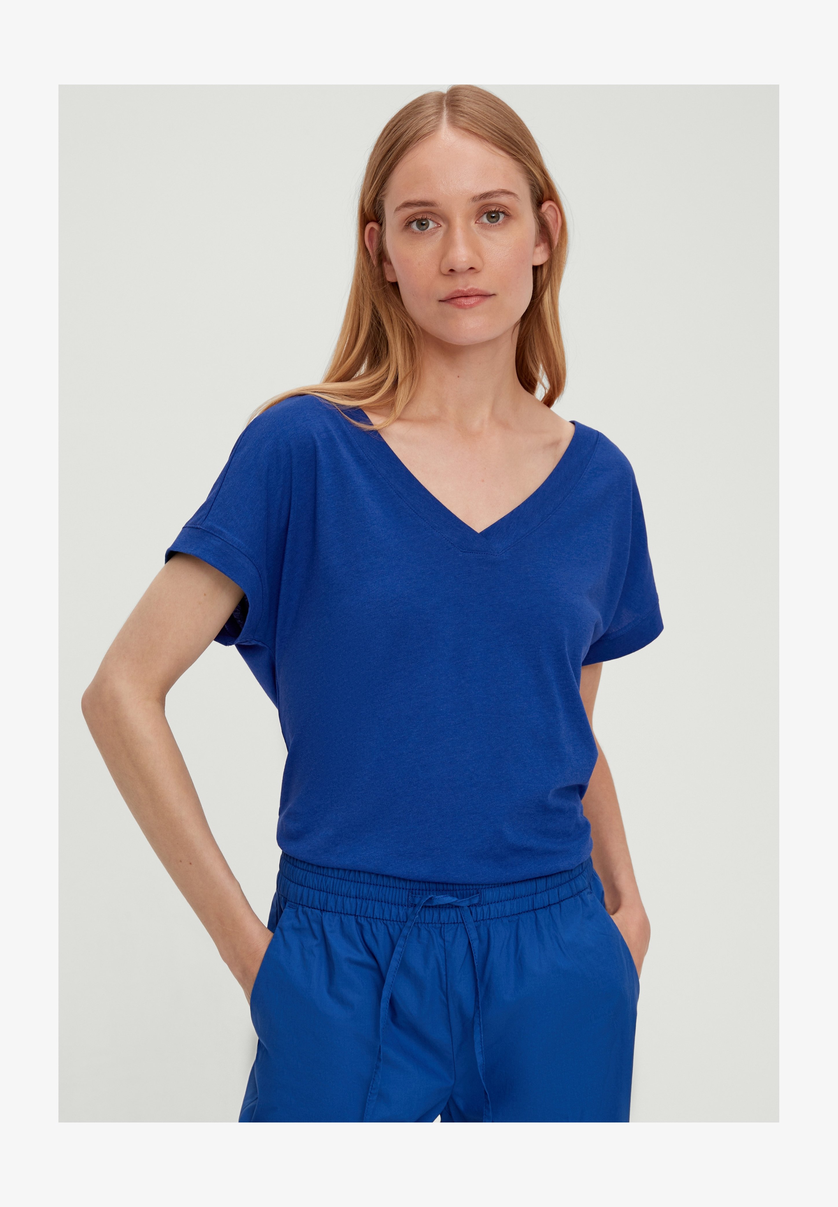 S.Oliver T-Shirt Donna In Viscosa Elasticizzata – Morbida, Fluida E Dalla Vestibilità Rilassata, Capo Base Per Ogni Giorno, Colore E Taglia A Scelta