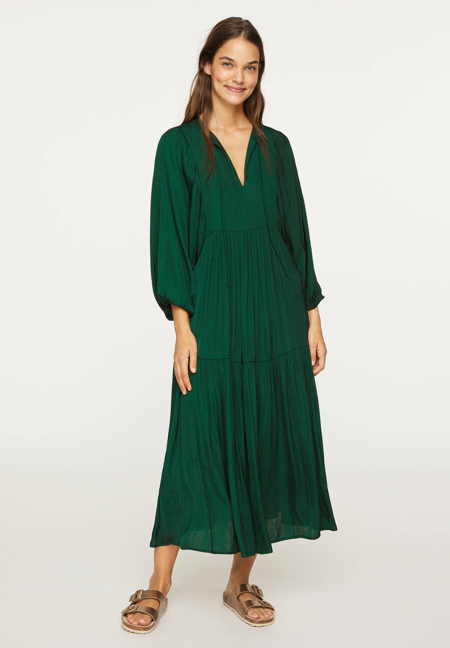 robe oysho verte