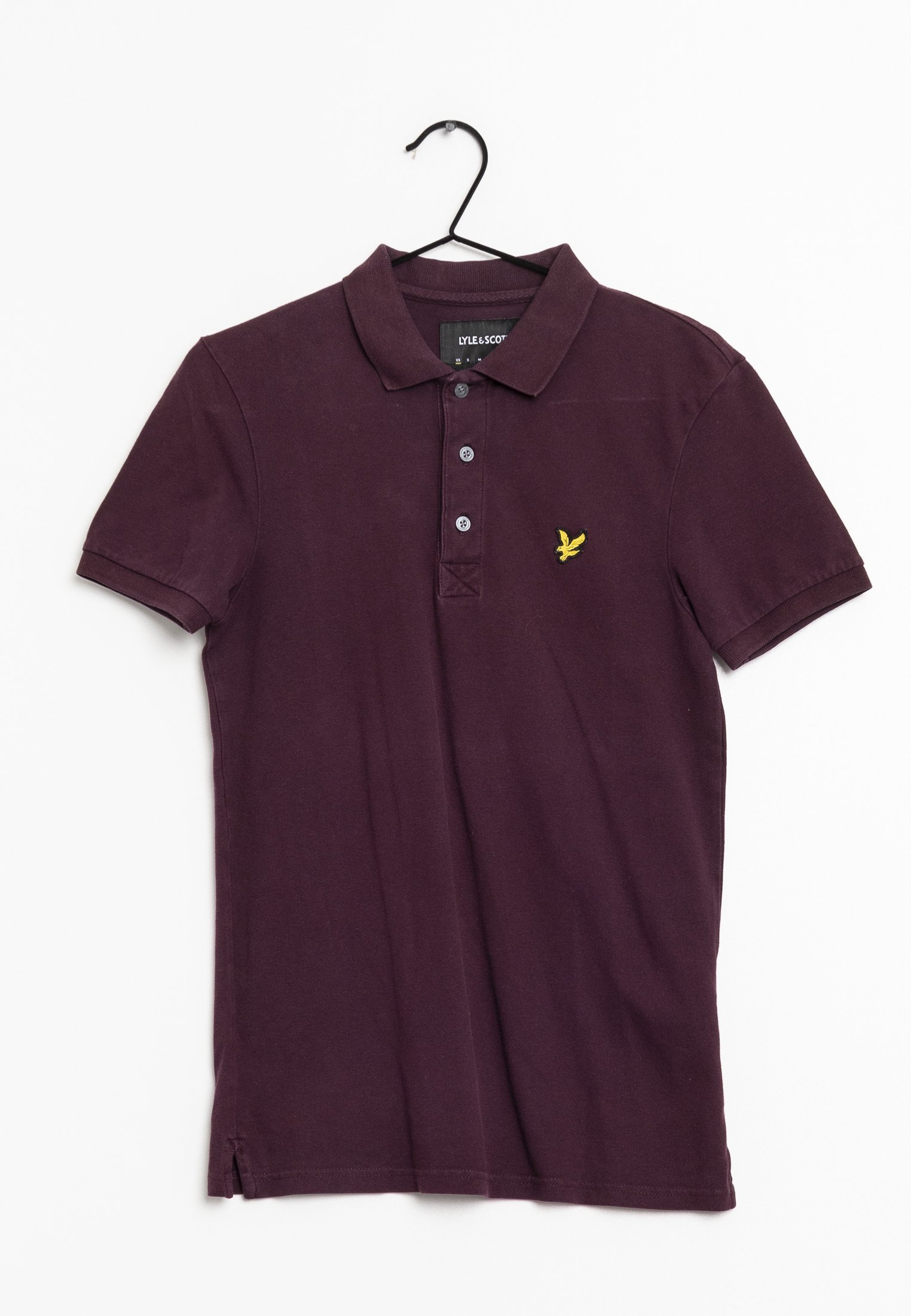 lyle and scott polo bordeaux