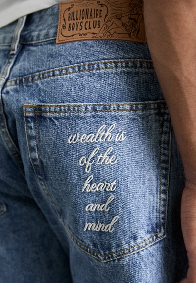 Billionaire Boys Club CASINO PANT - Jeans Straight Leg - light wash blue