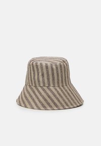 BUCKET LOGO BANDIERINA UNISEX - Klobuk - beige