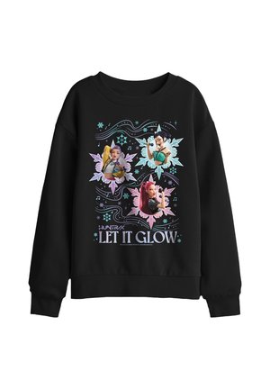 NETFLIX, KPOP DEMON HUNTERS CHRISTMAS HUNTRIX LET IT GLOW UNISEX - Sweatshirt - black