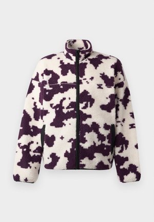 ONSBROOKS FULL ZIP HIGH NECK TEDDY FLEECE UNISEX - Casaco polar - antique white