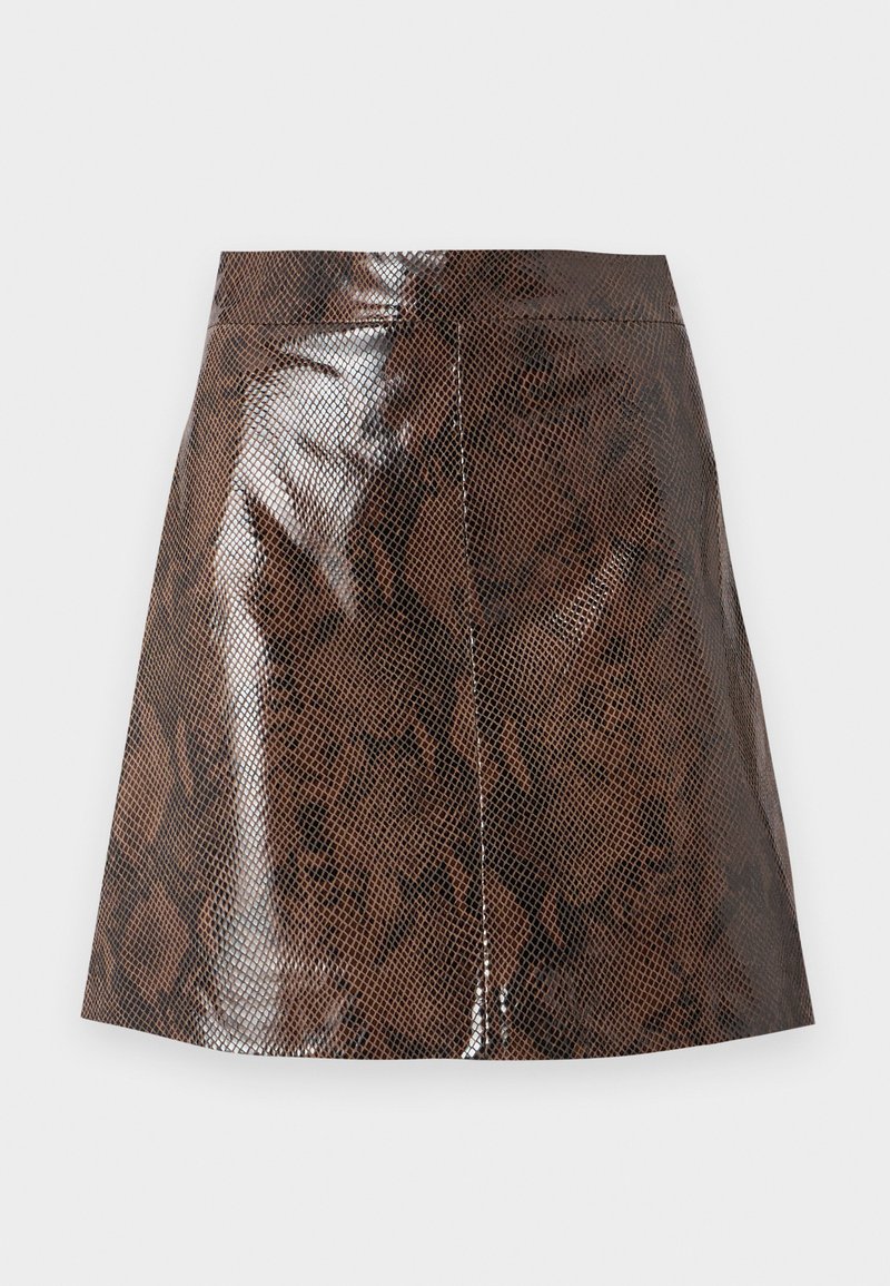 YAS Leren rok zwart YAS Leren rok zwart