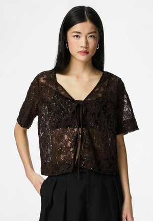 PLUUSE BINDUNGSVERSCHLUSS - Blouse - delicioso