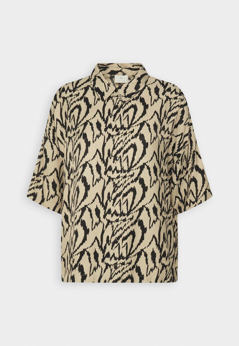 Kaffe Overhemdblouse beige Kaffe Overhemdblouse beige