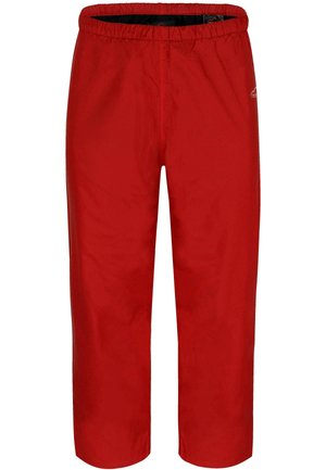 WASSERDICHTE GEFÜTTERTE Matschhose mit Fleece - Rain trousers - rot