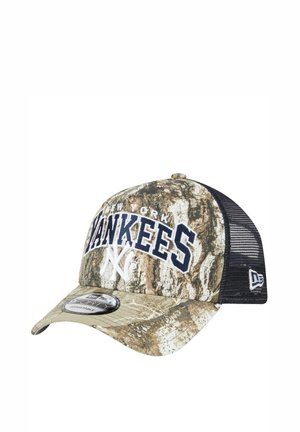 New Era, AFRAME TRUCKER   NEW YORK YANKEES REAL TREE - Cap - navy