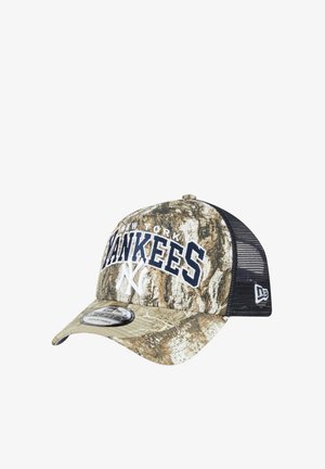 New Era, AFRAME TRUCKER NEW YORK YANKEES REAL TREE - Cap - navy