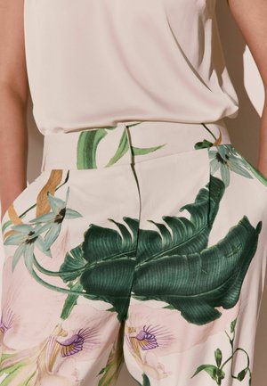 Next, REGULAR FIT - KEW GARDENS TAILORED WIDE LEG TROUSERS . - Bukser - floral print