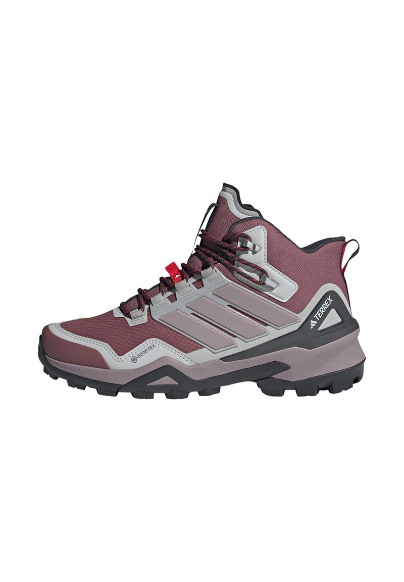 Adidas Terrex - Hiking shoes - quiet crimson preloved fig grey two, Enlarge