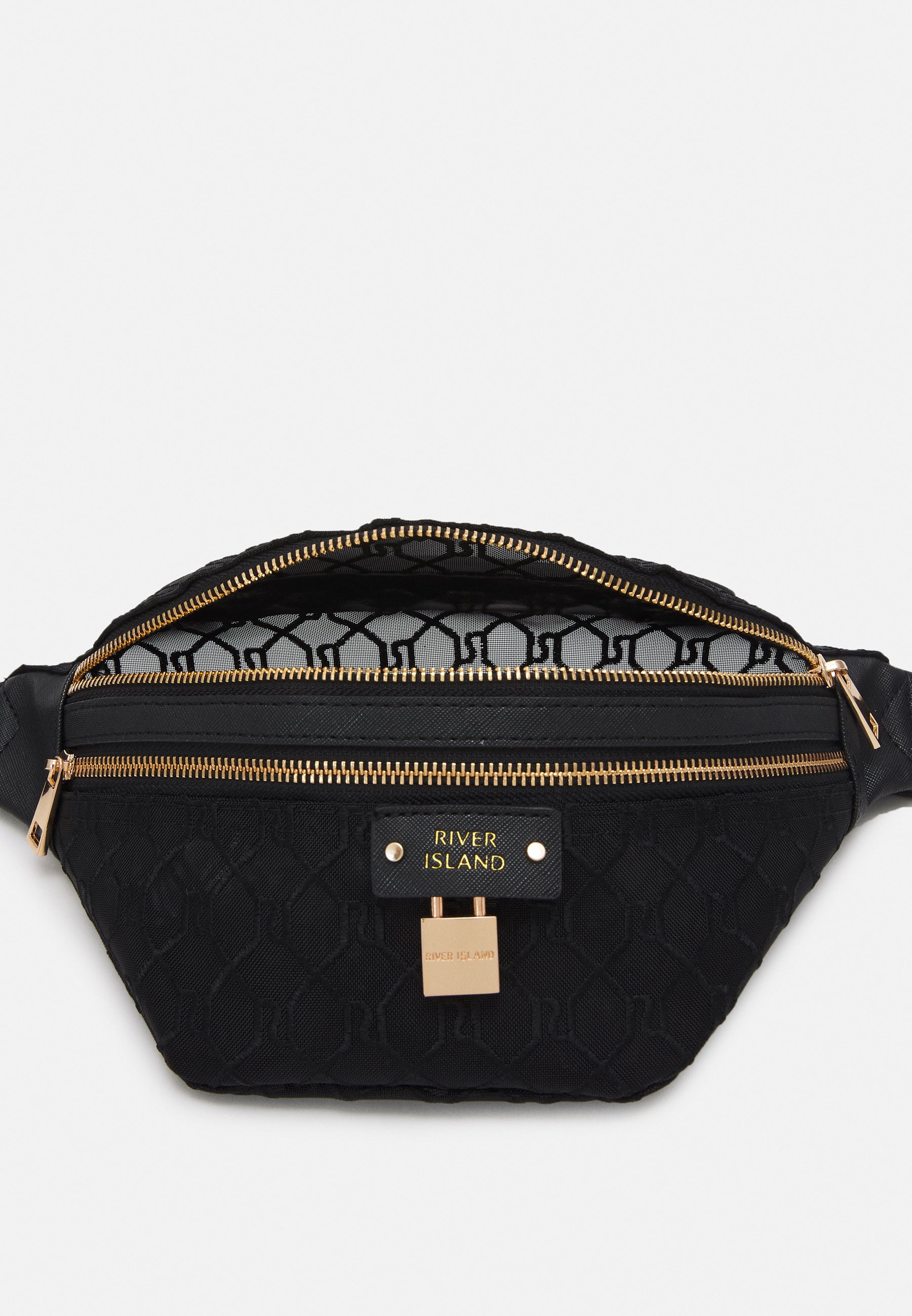 River Island Bum bag - black - Zalando.de