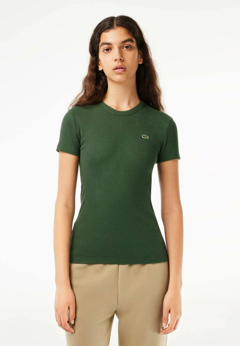 Lacoste T-shirt basic - vert fonce smi
