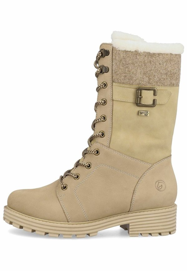 Snowboot/Winterstiefel - crema porzellan kiesel bianco