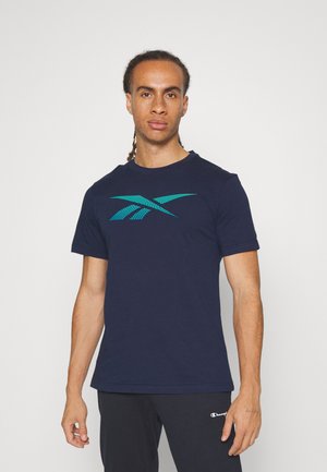 LOGO TEE - T-shirt print - vector navy