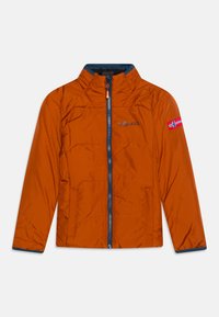 TROLLKIDS KIDS SKANDEN UNISEX 2-IN-1 - Light jacket - cinnamon/night sky